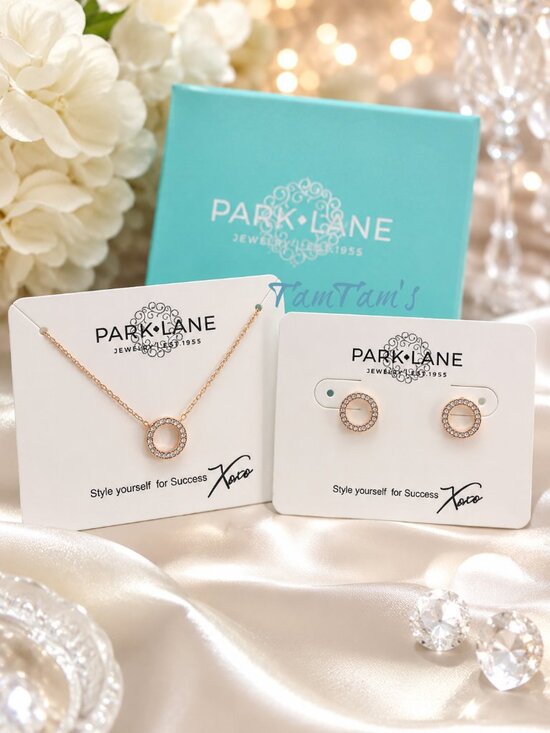 Park Lane Jewelry - Park Lane Roo Gold Necklace And Earrings Set